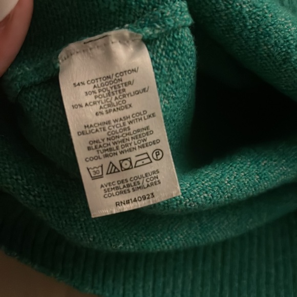 Loft outlet soft green knit top - Picture 5 of 6